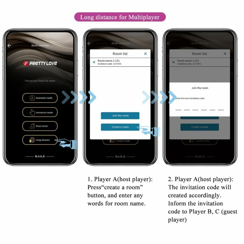 PRETTY LOVE - CASPER HUEVO VIBRADOR RECARGABLE MORADO - Imagen 10