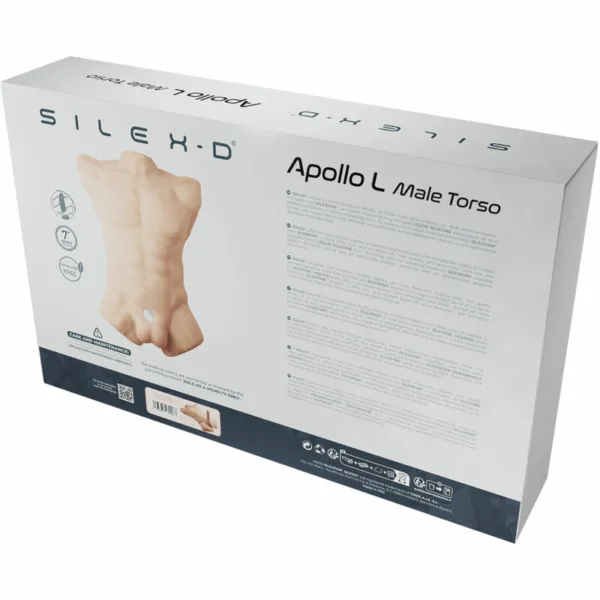 SILEXD - APOLLO L TORSO REALÍSTICO MASCULINO - Imagen 6