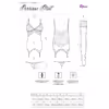 LIVCO CORSETTI FASHION - PERSINNE MIT EMPORIO SET CORSET + PANTY + MEDIAS S/M - Imagen 5