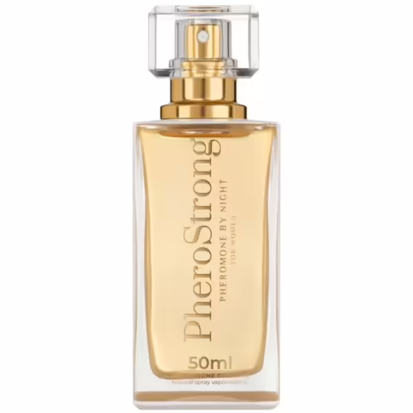 PHEROSTRONG - PERFUME CON FEROMONAS BY NIGHT PARA MUJER 50 ML - Imagen 2