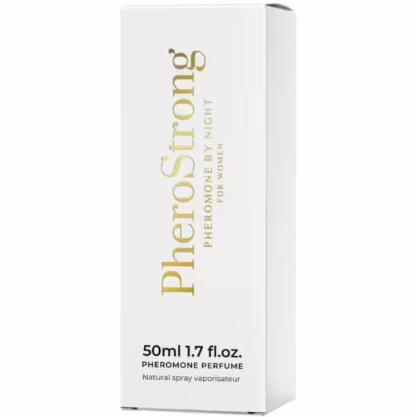 PHEROSTRONG - PERFUME CON FEROMONAS BY NIGHT PARA MUJER 50 ML - Imagen 3