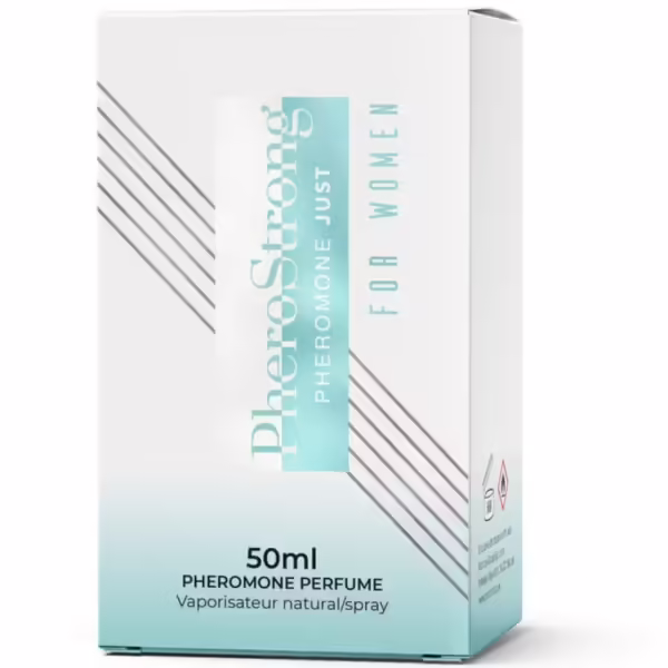 PHEROSTRONG - PERFUME CON FEROMONAS JUST PARA MUJER 50 ML - Imagen 3