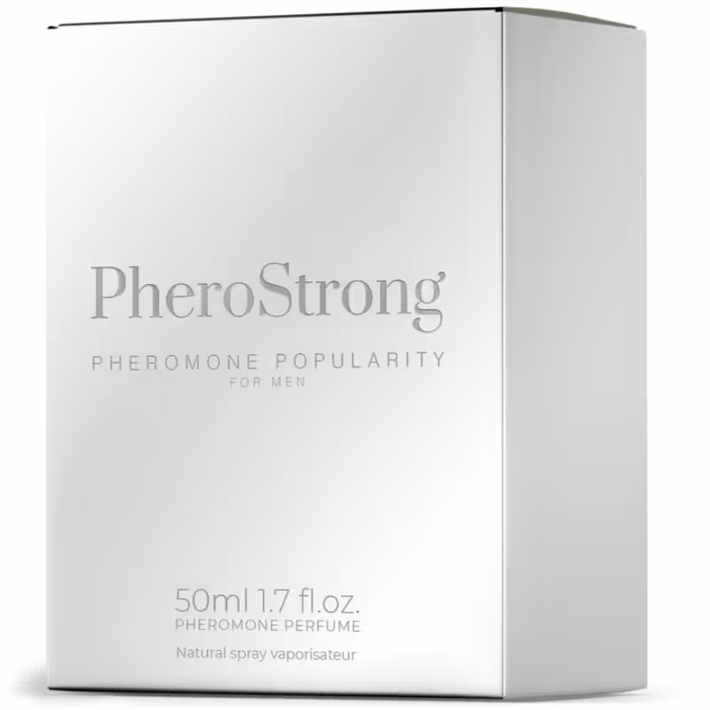 PHEROSTRONG - PERFUME CON FEROMONAS POPULARITY PARA HOMBRE 50 ML - Imagen 3