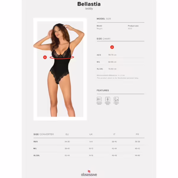 OBSESSIVE - BELLASTIA TEDDY XS/S - Imagen 7