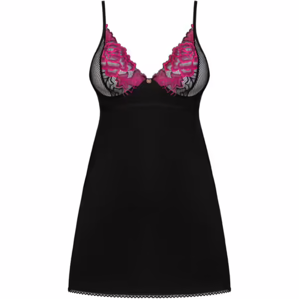 OBSESSIVE - ROSENTY CHEMISE & TANGA M/L - Imagen 5