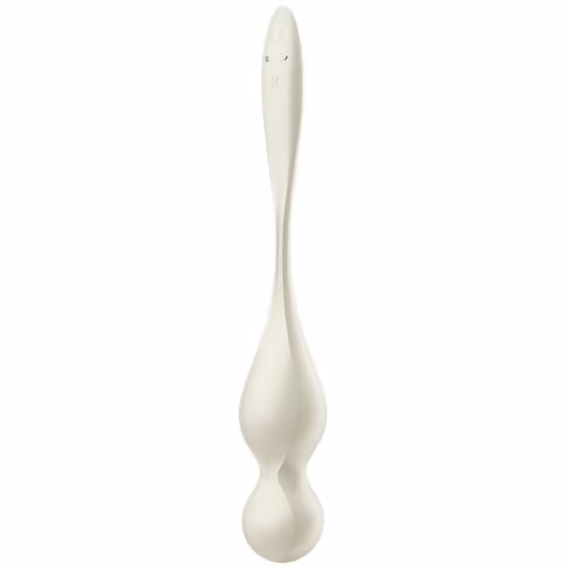 SATISFYER - LOVE BIRDS BOLAS KEGEL VIBRADORAS BLANCO - Imagen 3