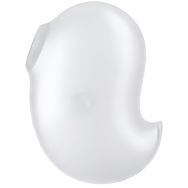SATISFYER - CUTIE GHOST VIBRADOR LAY-ON BLANCO - Imagen 3