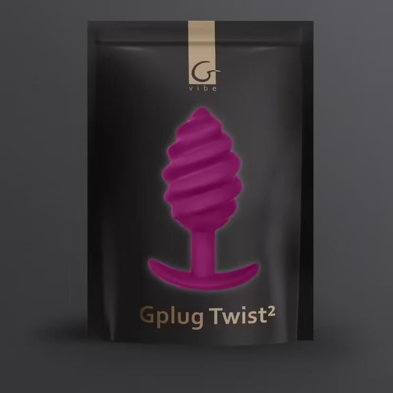 G-VIBE - GPLUG TWIST 2 PLUG ANAL MORADO - Imagen 4