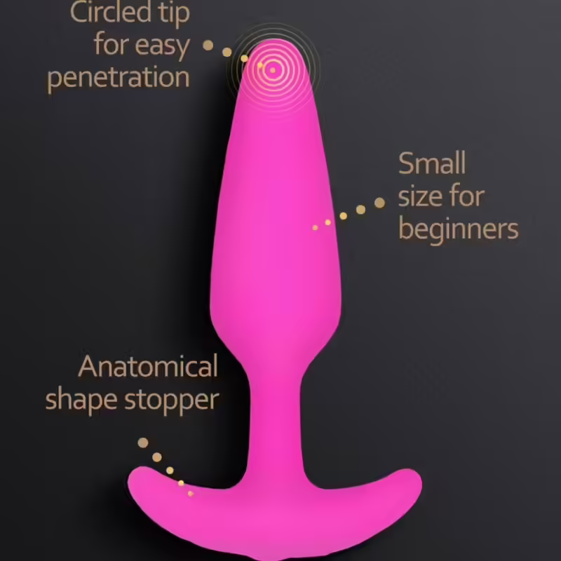 G-VIBE - GPLUG PLUG ANAL VIBRADOR XS FUCSIA - Imagen 4