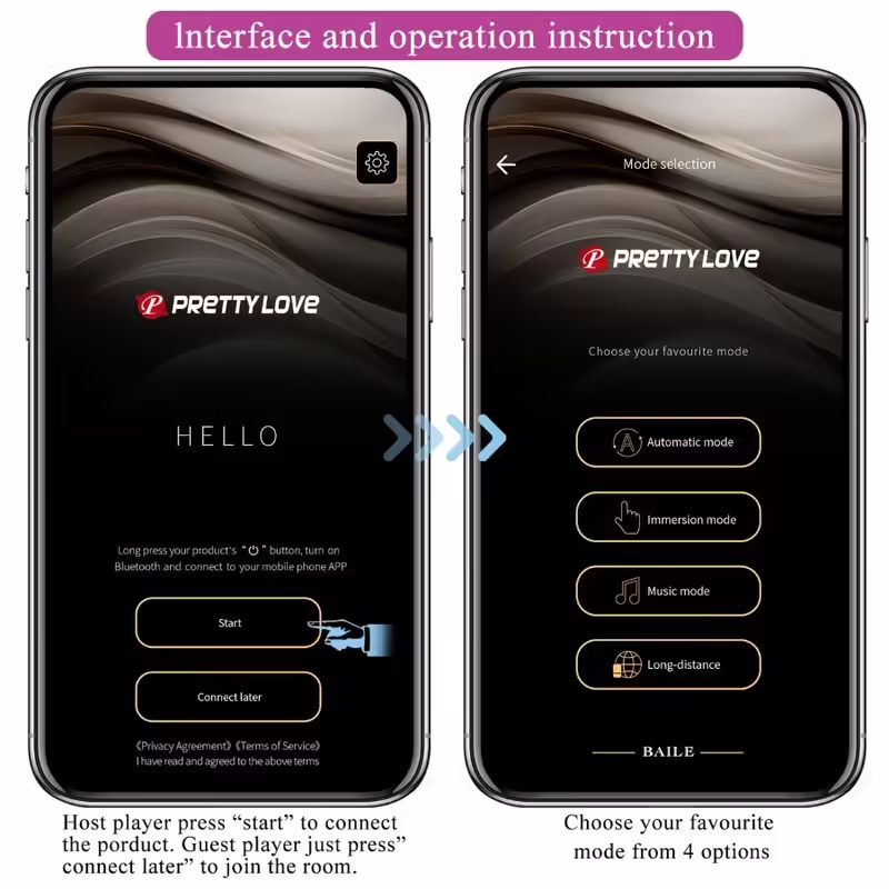 PRETTY LOVE - HECTOR VIBRADOR ELECTROSHOCK APP GRATUITA VIOLETA - Imagen 11