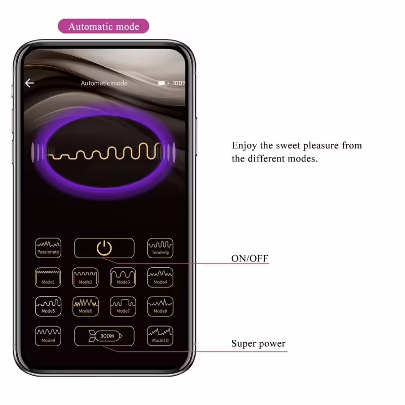 PRETTY LOVE - HECTOR VIBRADOR ELECTROSHOCK APP GRATUITA VIOLETA - Imagen 15