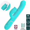PRETTY LOVE - VIBRADOR RABBIT CON LICKING VERDE AGUA - Imagen 3