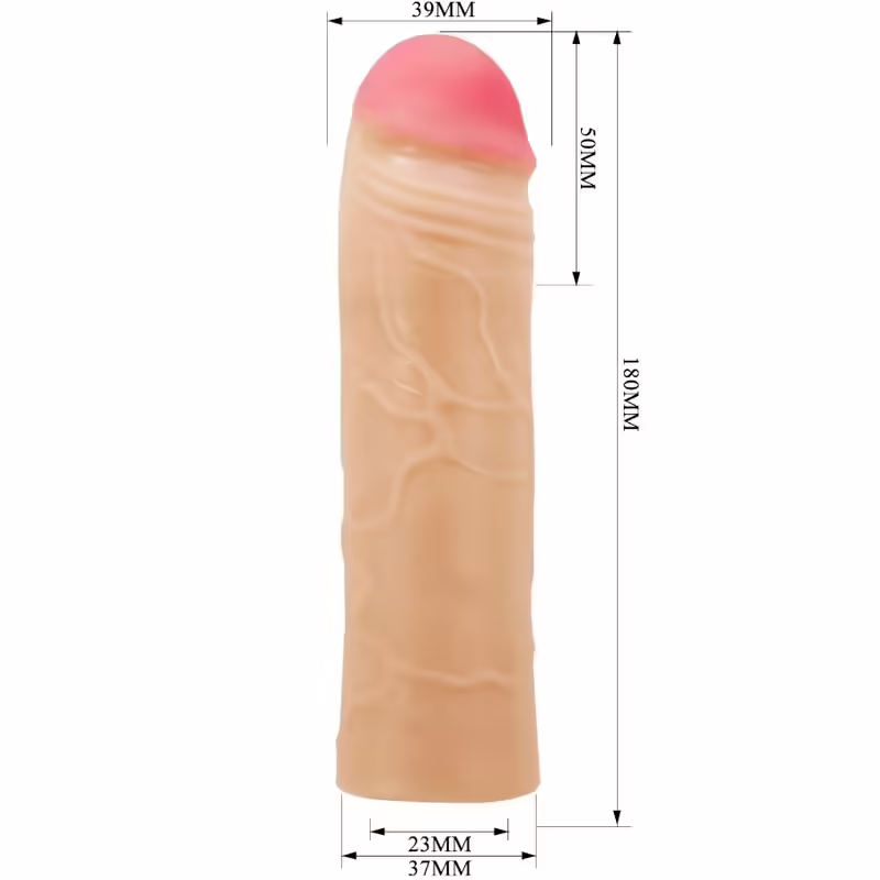 PRETTY LOVE - CHANE FUNDA DE PENE EXTENSORA NATURAL - Imagen 4