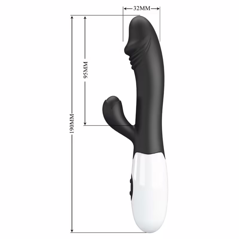 PRETTY LOVE - SNAPPY VIBRADOR PUNTO G NEGRO - Imagen 7