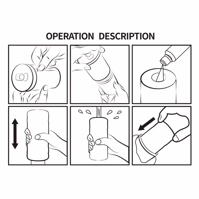 PRETTY LOVE - LATA MASTURBADOR MASCULINO 3D MODELO 2 - Imagen 8