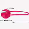 FUN FACTORY - SMARTBALL UNO BOLA PELVICA BLANCO / VERDE PISTACHO - Imagen 2