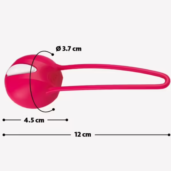 FUN FACTORY - SMARTBALL UNO BOLA PÉLVICA BLANCO / LILA PASTEL - Imagen 2
