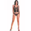 LIVCO CORSETTI FASHION - CINEX ATLANTIN LC 90704 SET TRES PIEZAS NEGRO S/M - Imagen 2