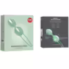 FUN FACTORY - SMARTBALLS DUO BOLAS PELVICAS BLANCO / VERDE PISTACHO - Imagen 3