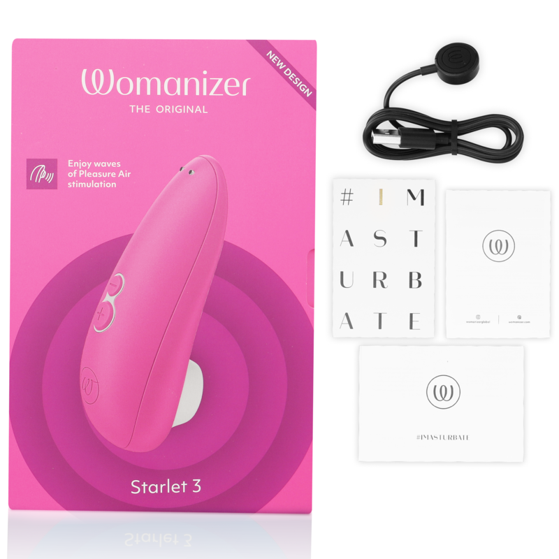 WOMANIZER - STARLET 3 ESTIMULADOR CLÍTORIS ROSA - Imagen 6