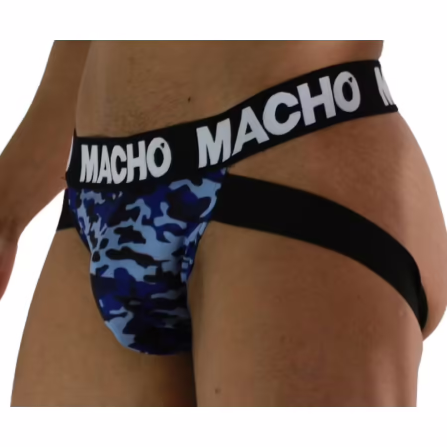 MACHO - MX28MA JOCK MILITAR AZUL M - Imagen 2