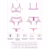 LIVCO CORSETTI FASHION - NAHIR LC 20214 SUJETADOR + PANTY + LIGUERO S/M - Imagen 4