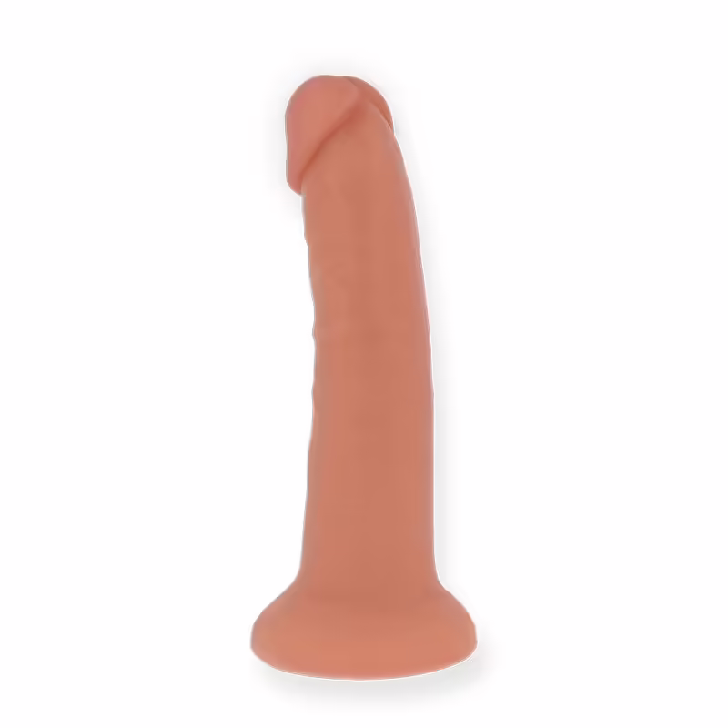 ONINDER - LARGE BOGOTÁ DILDO VIBRADOR 9 VELOCIDADES NATURAL 22 CM -O- 4.5 CM - APP GRATUITA - Imagen 5
