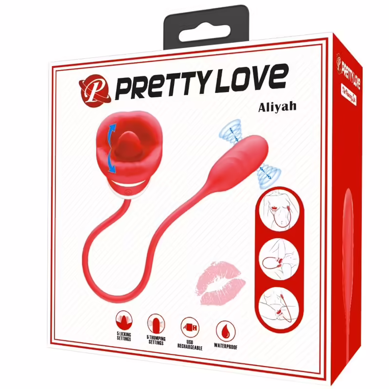 PRETTY LOVE - ALIYAH MASTURBADOR BOCA ROJO - Imagen 6