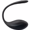 SATISFYER - RIBBED PETAL ESTIMULADOR PUNTO G CONTROL REMOTO NEGRO APP GRATUITA - Imagen 4
