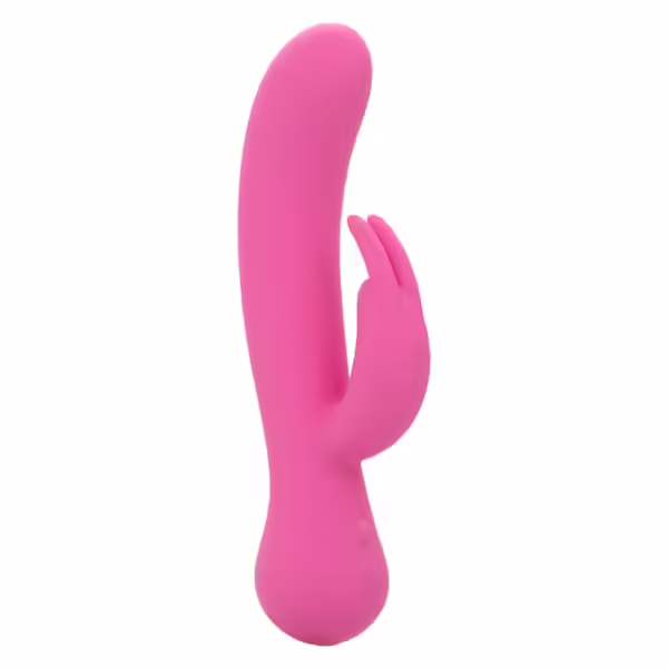 CALEXOTICS - FIRST TIME VIBRADOR RABBIT RECARGABLE ROSA - Imagen 2
