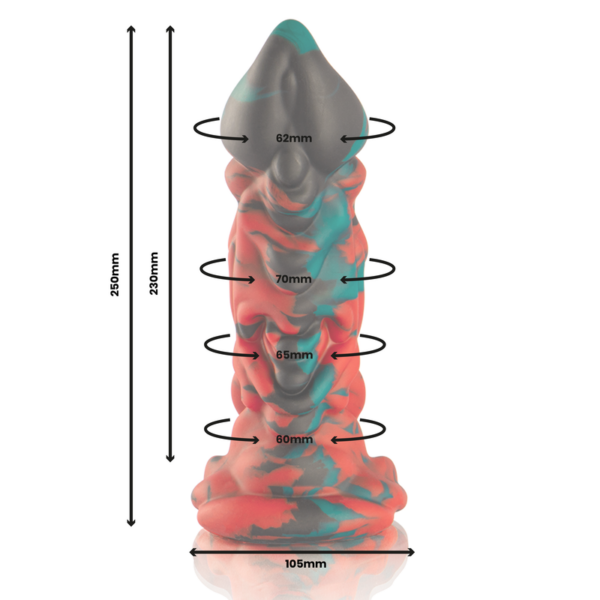 EPIC - PHOBOS DILDO HIJO DEL AMOR Y DELEITE TAMAÑO GRANDE - Imagen 4