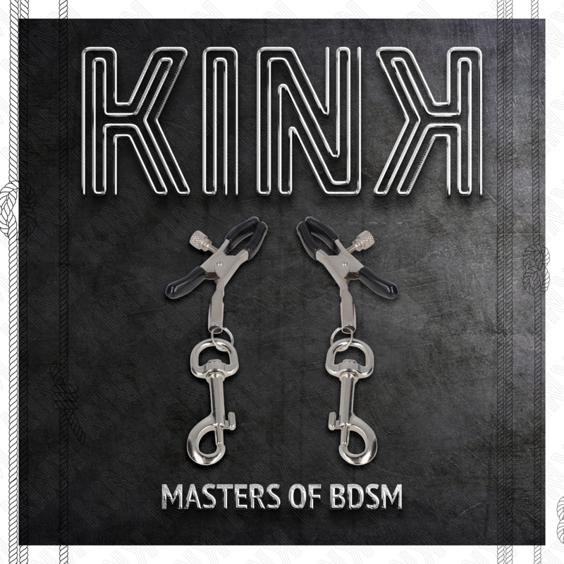 KINK - PINZAS PARA PEZONES CON GANCHO 6 CM - Imagen 5