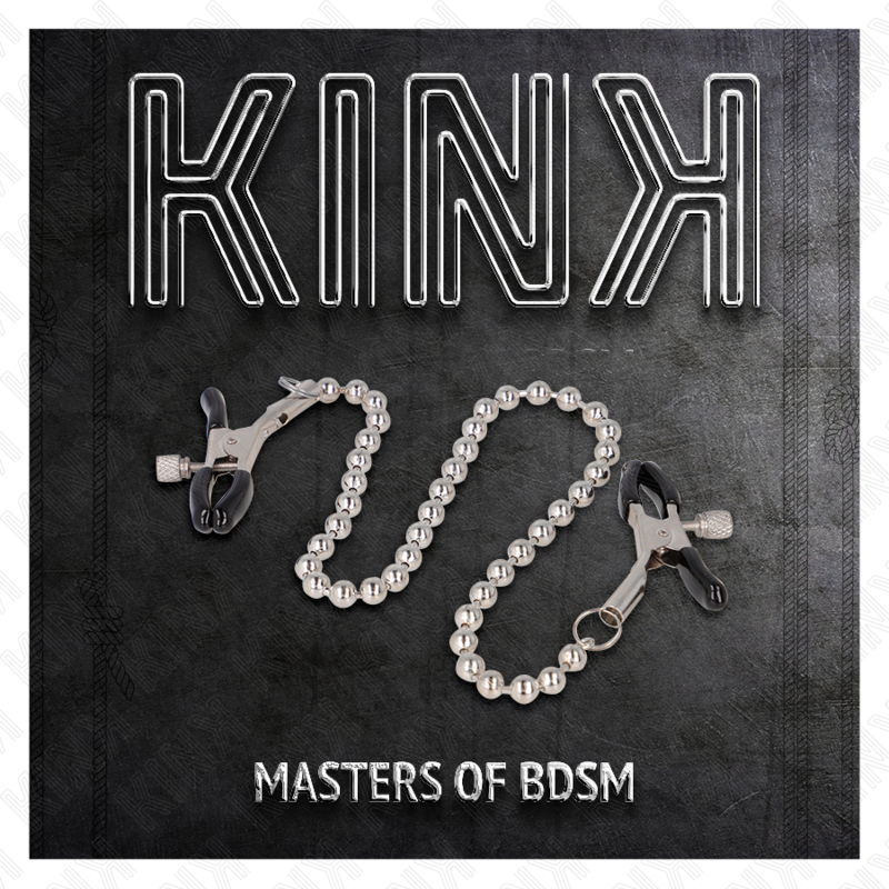 KINK - PINZAS PARA PEZONES CON CADENA DE BOLAS 30 CM - Imagen 5