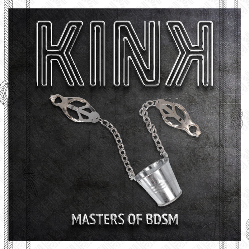 KINK - PINZAS PARA PEZONES CON CUBO PLATEADO - Imagen 5