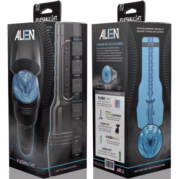FLESHLIGHT - ALIEN FREAKS MASTURBADOR VAGINA - Imagen 5
