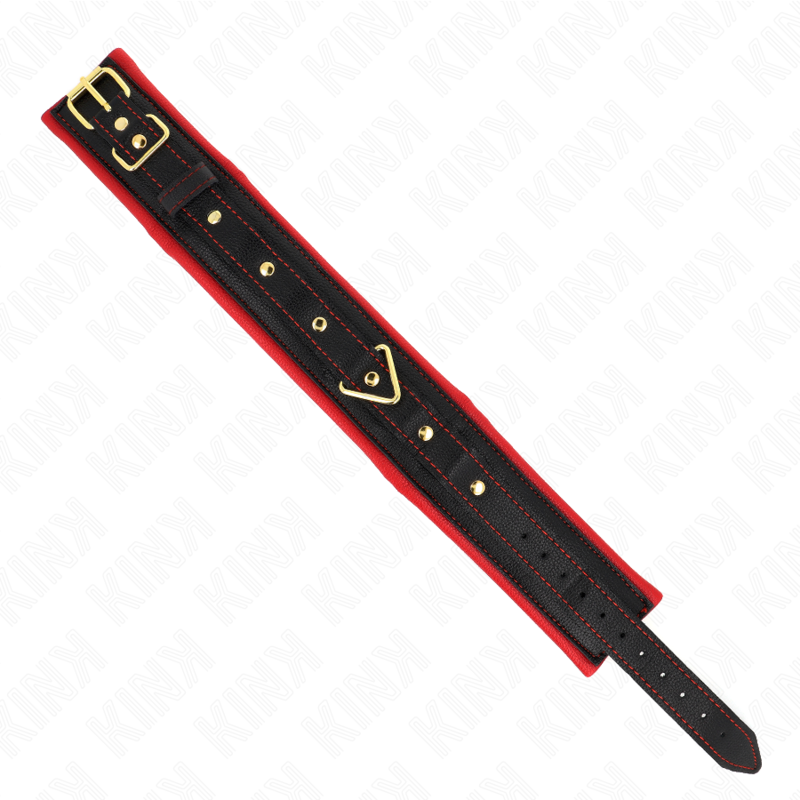 KINK - COLLAR CON CORREA DE TEJIDO LISO AJUSTABLE 33-48 CM X 5.7 CM - Imagen 6