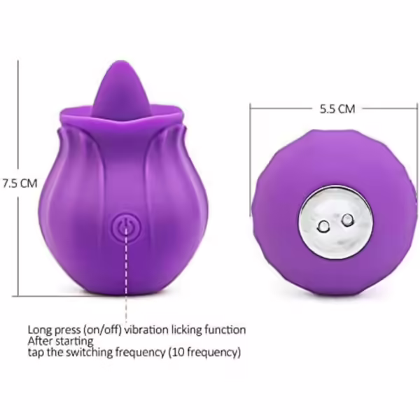 ARMONY - FIG VIBRADOR CON LENGUA - Imagen 4
