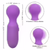 CALEXOTICS - FIRST TIME MASAJEADOR RECARGABLE 10 VIBRACIONES VIOLETA - Imagen 8