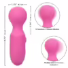 CALEXOTICS - FIRST TIME MASAJEADOR RECARGABLE 10 VIBRACIONES ROSA - Imagen 8