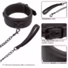 CALEXOTICS - NOCTURNAL COLLAR Y CORREA CUERO AJUSTABLE NEGRO - Imagen 4