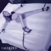 CALEXOTICS - NOCTURNAL RESTRICCIONES DE CAMA CUERO AJUSTABLE NEGRO - Imagen 6