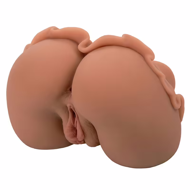 CALEXOTICS - THE HOMECOMING QUEEN DOBLE MASTURBADOR REALÍSTICO CARAMELO - Imagen 2