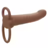 CALEXOTICS - MAXX DOBLE PENETRADOR ACANALADO 10 VIBRACIONES MULATO - Imagen 3