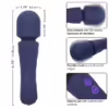 CALEXOTICS - CHARISMA ALLURE MASAJEADOR DOBLE MOTOR 12 FUNCIONES 17,25 CM X 4,5 CM MORADO - Imagen 6