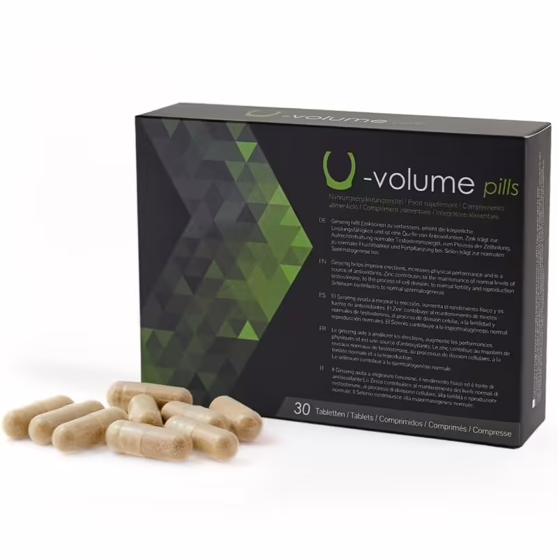 U-Volume Pills Complemento alimenticio para mejorar la calidad del esperma
