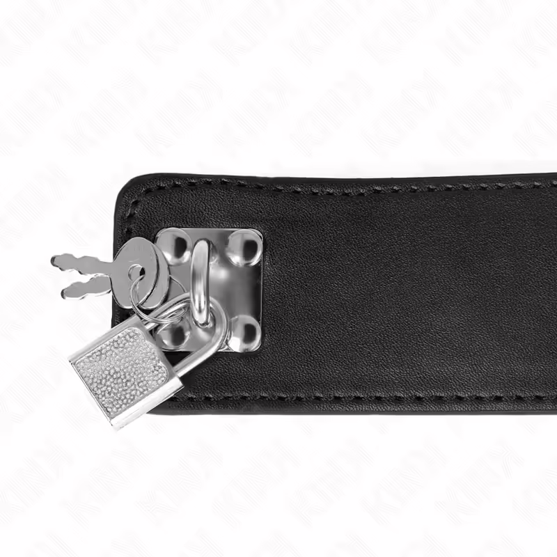 KINK - COLLAR CON CORREA 65 CM ANCHO NEGRO AJUSTABLE 33.5-41 CM X 5 CM - Imagen 6