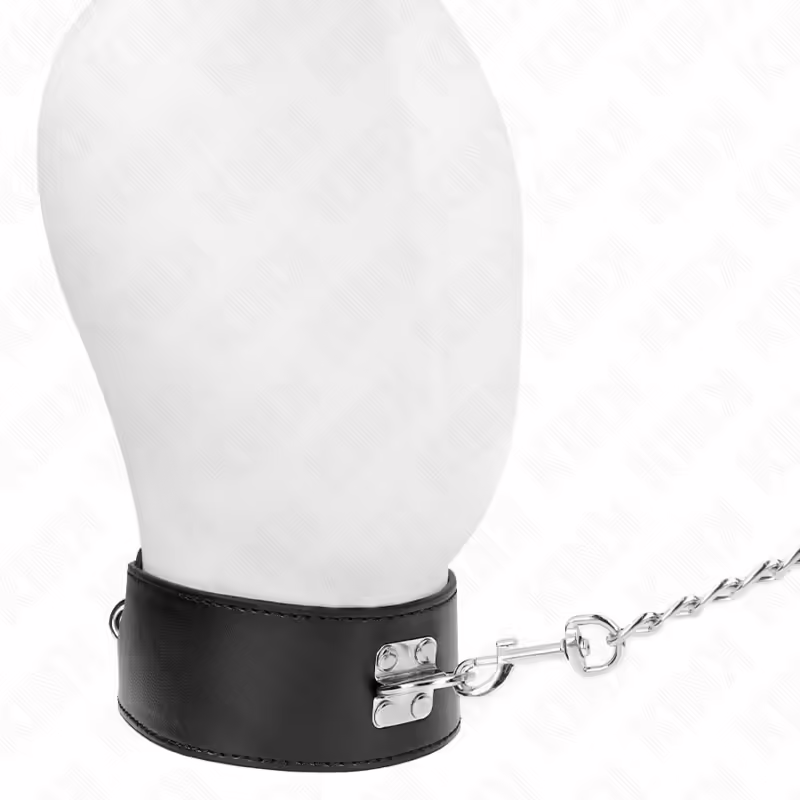 KINK - COLLAR CON CORREA 65 CM ANCHO NEGRO AJUSTABLE 33.5-41 CM X 5 CM - Imagen 2