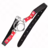 KINK - MORDAZA CON MÚLTIPLES JUNTAS TÓRICAS 4 / 4.8 CM ROJO AJUSTABLE 38 X 56 CM - Imagen 2