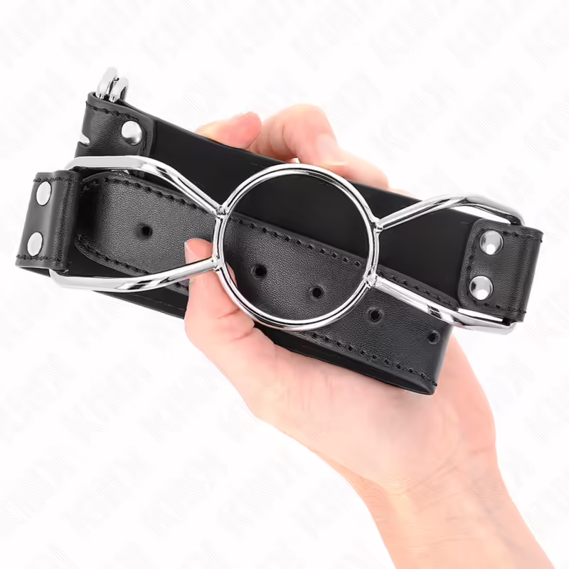 KINK - MORDAZA 60 X 3 CM BOCA DE ARAÑA TALLA L 5 CM - Imagen 4