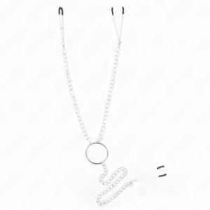 KINK - PINZAS PARA PEZONES Y CLÍTORIS CON CADENA 30 CM MODELO 1